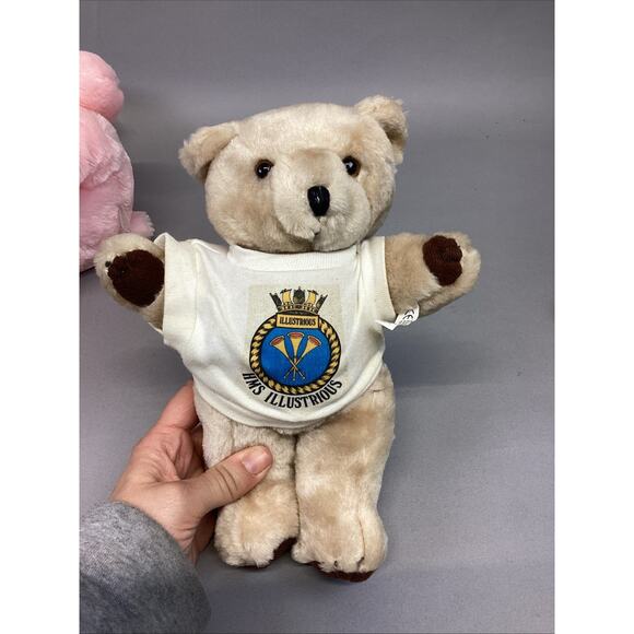 Set Of 5 Vintage Plush Bears/Cabbage Patch Dog - Alcatraz, PA Commonwealth Bears - Picture 13 of 16